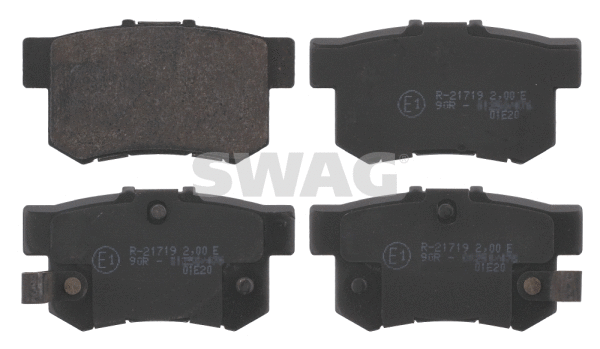 Brake Pad Set, disc brake (85 91 6775)