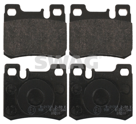 Brake Pad Set, disc brake (10 91 6737)