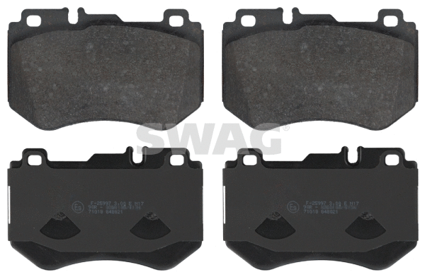 Brake Pad Set, disc brake (10 91 6987)