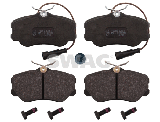 Brake Pad Set, disc brake (74 11 6004)