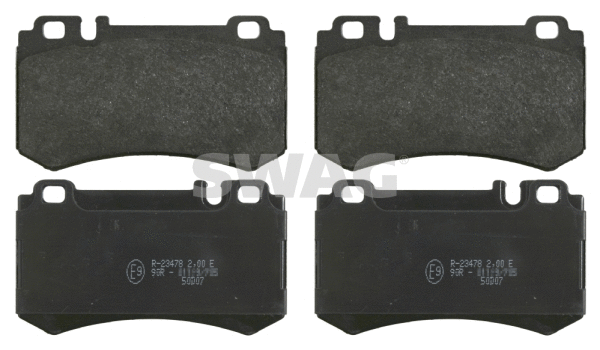 Brake Pad Set, disc brake (10 91 6475)