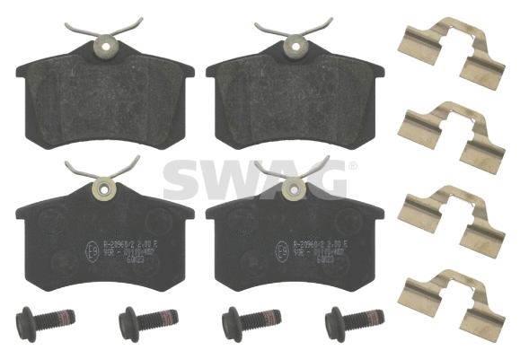Brake Pad Set, disc brake (60 91 6527)