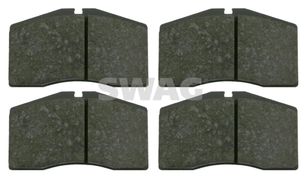 Brake Pad Set, disc brake (38 91 6514)