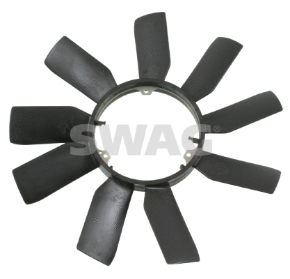 Fan Wheel, engine cooling (10 92 2074)