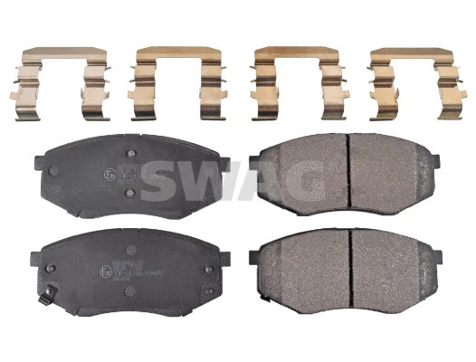 Brake Pad Set, disc brake (33 10 6384)