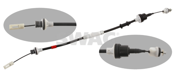 Cable Pull, clutch control (57 92 9246)