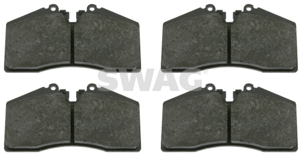 Brake Pad Set, disc brake (38 91 6518)