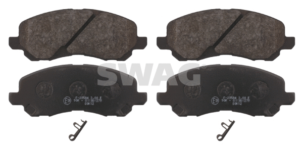 Brake Pad Set, disc brake (80 91 6741)