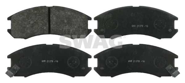 Brake Pad Set, disc brake (83 91 6282)