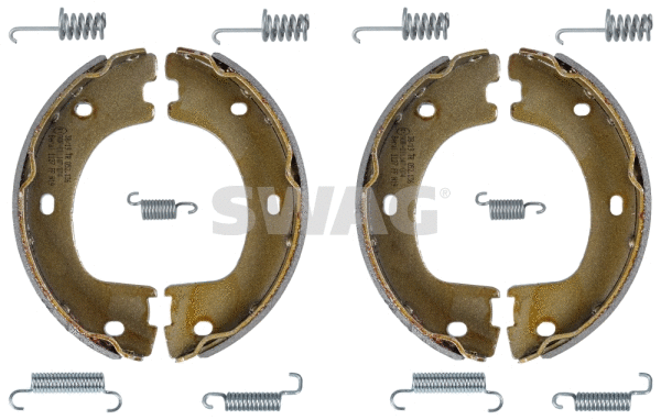 Brake Shoe Set, parking brake (10 93 4314)