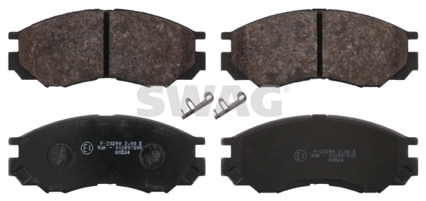 Brake Pad Set, disc brake (80 91 6645)
