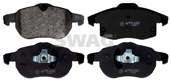 Brake Pad Set, disc brake (57 11 6206)