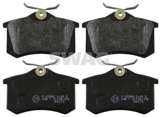 Brake Pad Set, disc brake (30 91 6457)