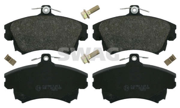 Brake Pad Set, disc brake (55 91 6214)