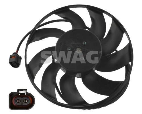 Fan, engine cooling (30 94 0637)