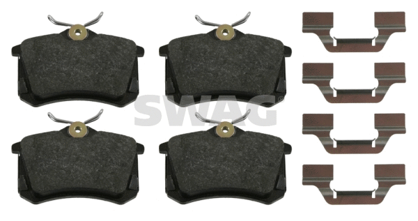 Brake Pad Set, disc brake (32 91 6406)