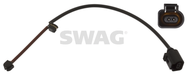 Warning Contact, brake pad wear (38 94 4554)