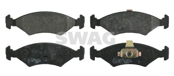 Brake Pad Set, disc brake (50 91 6040)