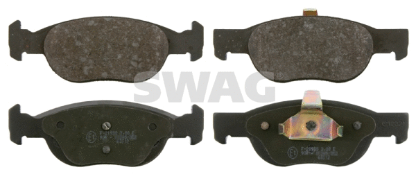 Brake Pad Set, disc brake (70 91 6372)