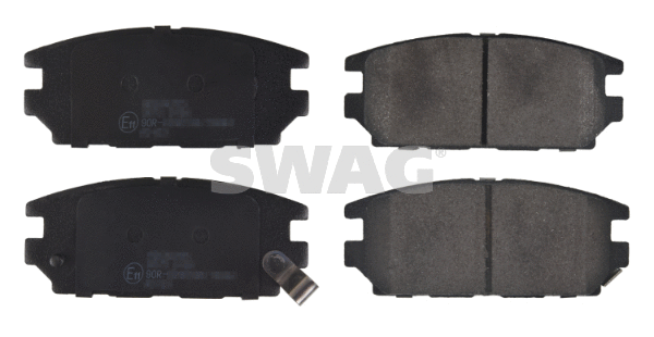 Brake Pad Set, disc brake (80 91 6756)