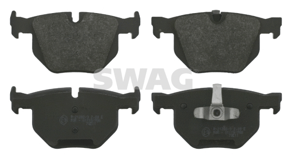 Brake Pad Set, disc brake (20 91 6587)