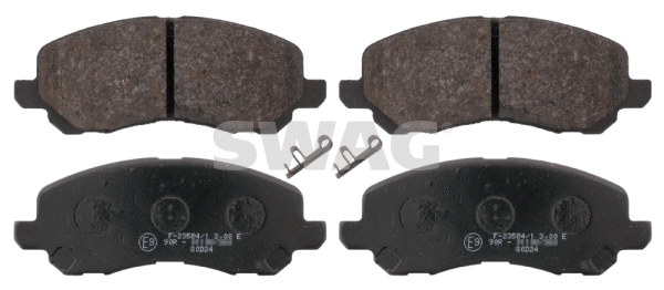Brake Pad Set, disc brake (80 91 6644)