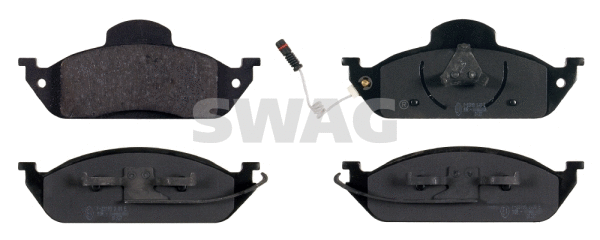 Brake Pad Set, disc brake (10 91 6410)