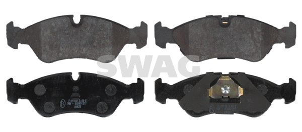 Brake Pad Set, disc brake (89 91 6339)