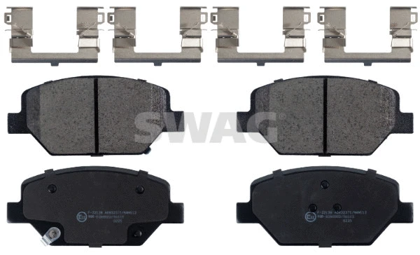 Brake Pad Set, disc brake (33 10 7487)