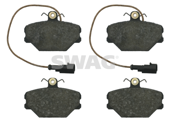 Brake Pad Set, disc brake (70 91 6086)
