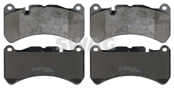 Brake Pad Set, disc brake (10 11 6138)