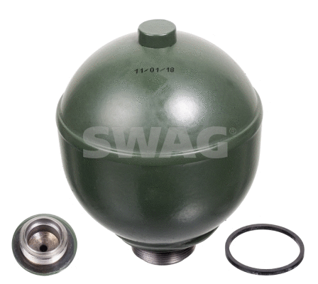 Pressure Accumulator, pneumatic suspension (64 92 3790)
