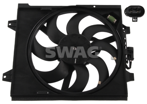 Fan, engine cooling (70 93 7167)