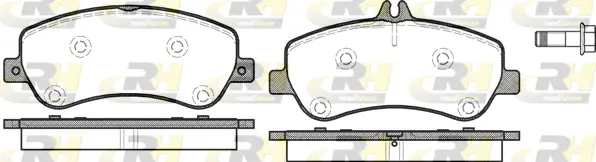 Brake Pad Set, disc brake (21377.00)