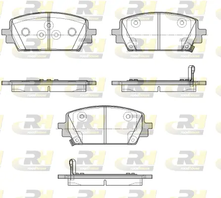 Brake Pad Set, disc brake (21943.02)