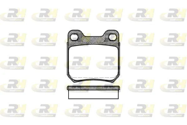Brake Pad Set, disc brake (2239.60)