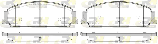 Brake Pad Set, disc brake (21229.00)