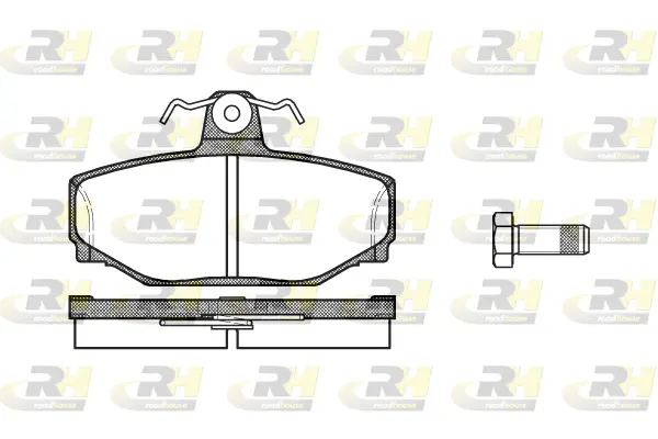 Brake Pad Set, disc brake (2297.00)
