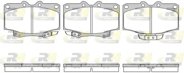 Brake Pad Set, disc brake (2430.04)