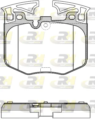 Brake Pad Set, disc brake (21711.00)