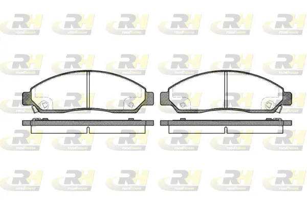 Brake Pad Set, disc brake (21098.14)