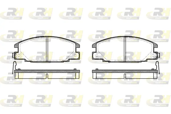 Brake Pad Set, disc brake (2238.14)