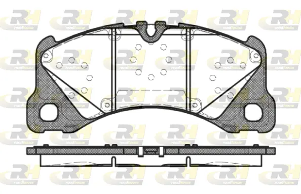 Brake Pad Set, disc brake (21345.40)