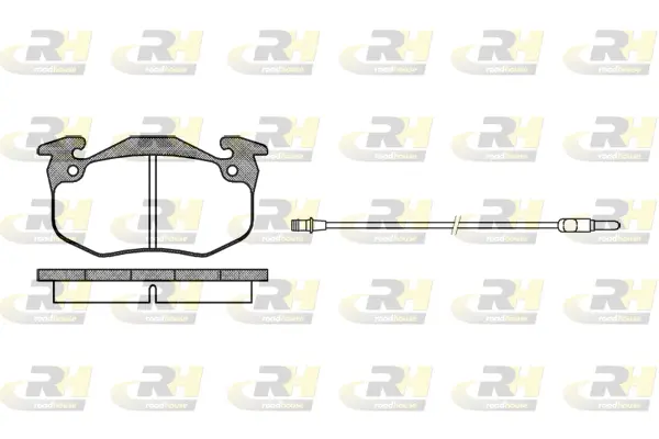 Brake Pad Set, disc brake (2144.42)
