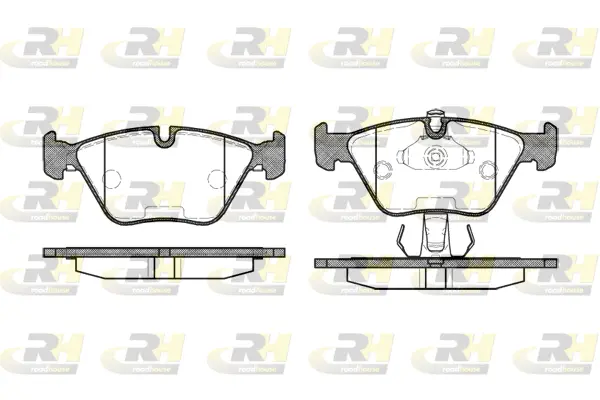 Brake Pad Set, disc brake (2270.25)