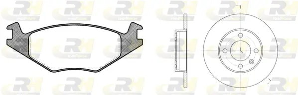 Brake Kit, disc brake (8171.02)