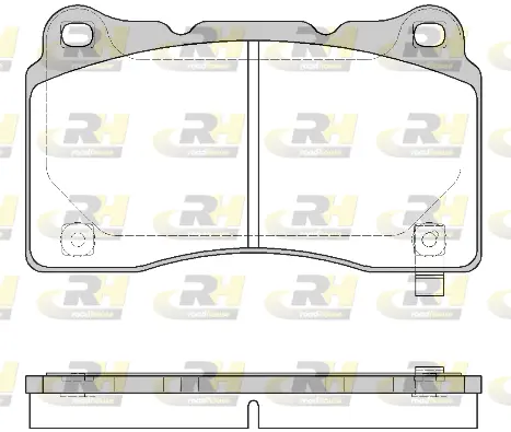 Brake Pad Set, disc brake (2666.24)