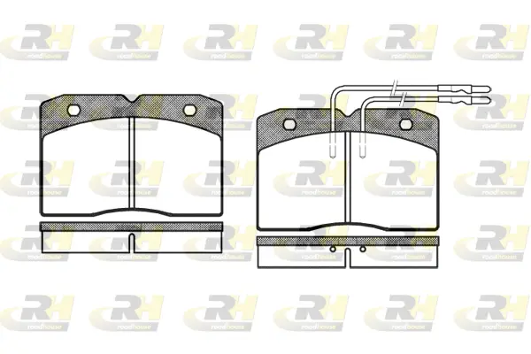 Brake Pad Set, disc brake (2211.04)