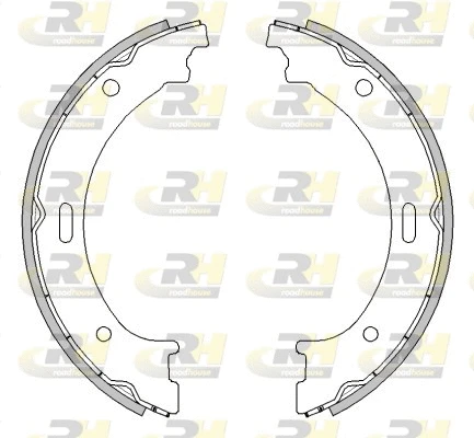 Brake Shoe, parking brake (4464.00)