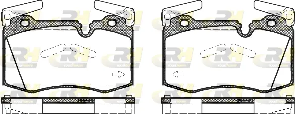 Brake Pad Set, disc brake (21374.00)